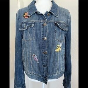 J.crew indigo denim jeans jacket
